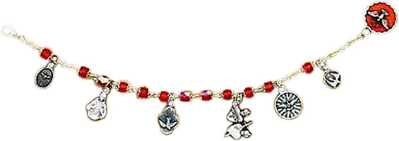 Holy Spirit Charm Italian Bracelet