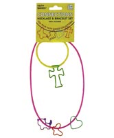 Faith Connections Necklace & Bracelet Set