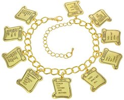 10 Commandments Bracelet - Gold