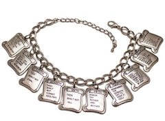 10 Commandments Bracelet - The Ten Commandments Charm Bracelet