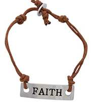 Faith Adjustable Unisex Bracelet