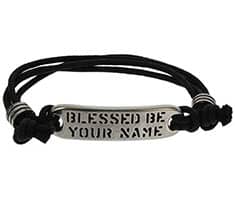 Blessed Be Your Name Inspirational Bracelet