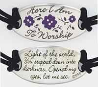 Here I Am to Worship Bracelet Inspirational