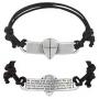 Shield of Faith Leather Bracelet