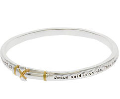 Matthew 22:37 Cross Bracelet