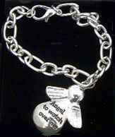 Guardian Angel Chain Charm Bracelet