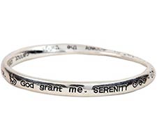 Serenity Prayer Twisted Mobius Bracelets