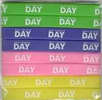 Have a Blessed Day Silicone Bracelets (Pkg of 8)