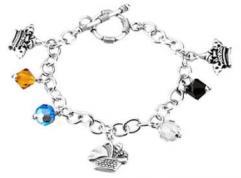 The Lord's Prayer Charm Bracelet Sterling Silver