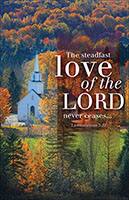 Love of the Lord Church Bulletin (Pkg of 100)