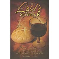 The Lords Supper, Easter Bulletin Covers (Pkg of 100)