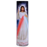 Divine Mercy LED Flameless Candle