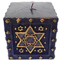 Menorah & Star of David Candles - Jewish Candles