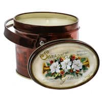 Seasons Greetings Christmas Candle Magnolia Scented