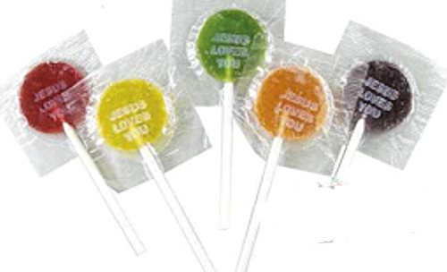 Jesus Loves You Lollipop Pack of 50