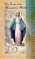 Our Lady of the Miraculous Medal Lives of The Saints Card