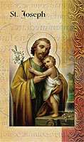 St. Joseph Lives of The Saints Card