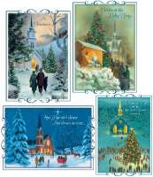 Headed to Church Christmas Cards (Box of 12)