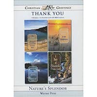 Nature's Splendor Thank You Cards