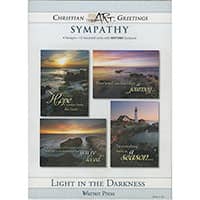 Light in the Darkness Sympathy Cards
