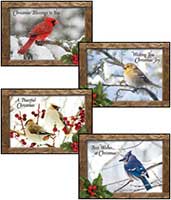 Christmas Nature Sings Greeting Cards