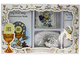 Deluxe First Communion Gift Set for Girls