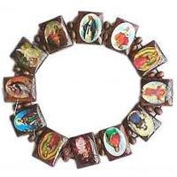 Catholic Saints Pictures Bracelet