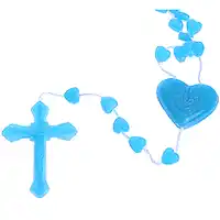 Heart Rosary, Plastic Rosaries, Children's Rosaries