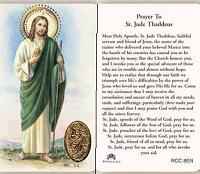 St. Jude Holy Pray For Us Card 