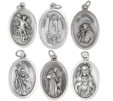 Catholic Saint Medals - Saint Pendants - Saint Charms