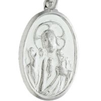 Catholic Scapular Medal. Sacret Heart Mother Mary