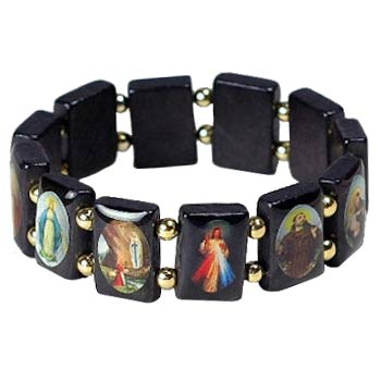 Handmade Catholic Bracelet Rosary Prayer Beads Unakite Stone Miraculous  Medal | eBay