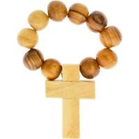 Olive Wood Rosary Ring