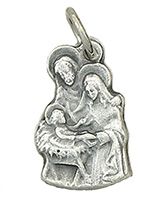 Holy Family Bracelet Medal Charm