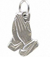 Praying Hands Charms - Necklace Charms, Bracelet Charms