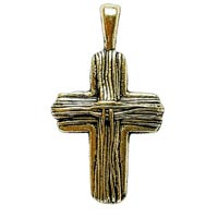 Cross Charm, Cross Pendant Antique Bronze