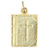 Christian Scripture Jewelry Making Charms – Bulk Assorted Charms 100 Charms / Gold