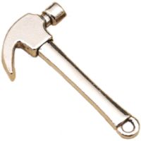 Silver Hammer Charms for Bracelets or Necklaces