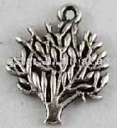 Tree of Life Charm Silver Pewter