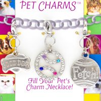 Pet Charms Collar or Bracelet(Set of 3)