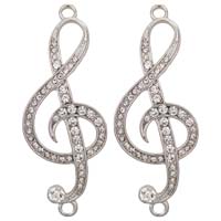 Treble Clef Charms, G Clef Charms (Set of 2)