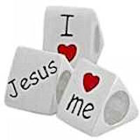 Sterling Silver- I Love Jesus Bead Charm