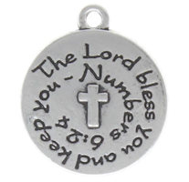 Numbers 6:24 Jewelry Charms - Bible Charms