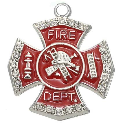 Firefighter Maltese Cross Necklace | forum.iktva.sa