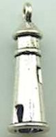 Lighthouse Charm Silver (Pkg of 12)