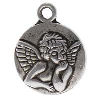 Thinking Angel Charms Silver (Pkg of 12)