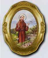 Saint Francis Framed Picture