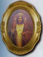 Jesus Christ Gold Framed Picture 
