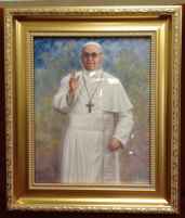 Pope Francis Museum Framed Print