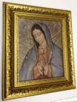 Our Lady of Guadalupe Gold Museum Framed